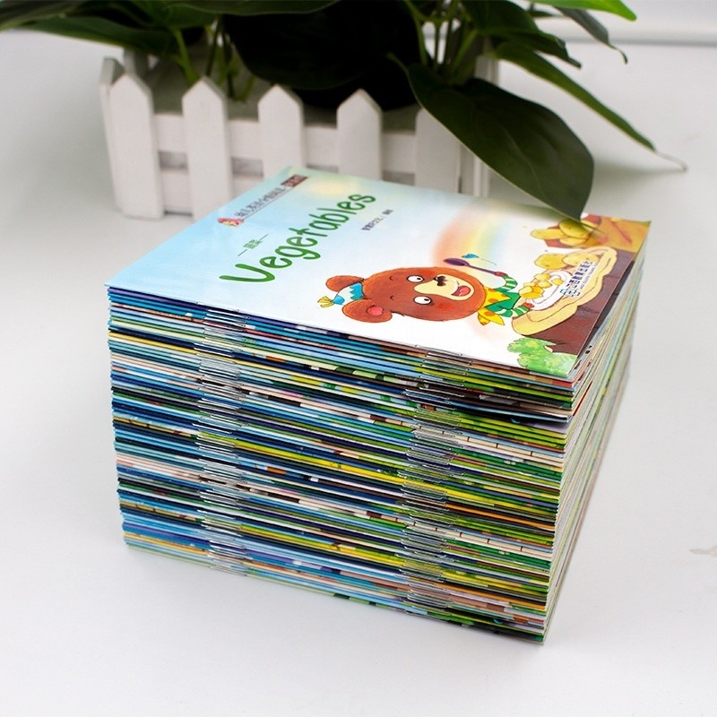 Μπροσούρα CMYK Full Color Text Printing Services A4 Printing Glue Bound Binding