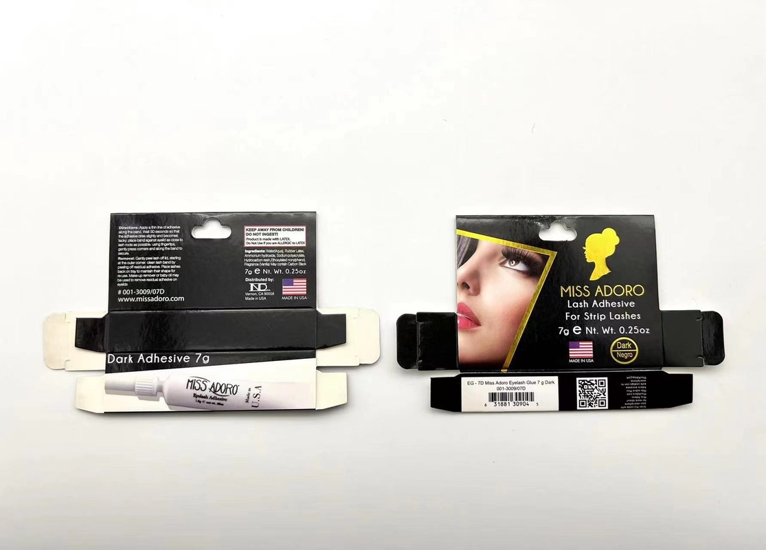 Προσαρμοσμένα Cosmetic Cmyk Full Color Printed Boxes Πιστοποιητικό Iso14001