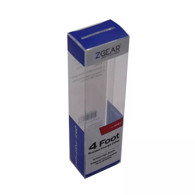 Διαφανές αναδιπλούμενο Clear Blister Box Προσαρμοσμένη αντίσταση σε υψηλή και χαμηλή θερμοκρασία