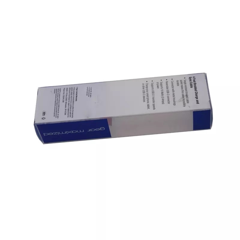 Διαφανές αναδιπλούμενο Clear Blister Box Προσαρμοσμένη αντίσταση σε υψηλή και χαμηλή θερμοκρασία